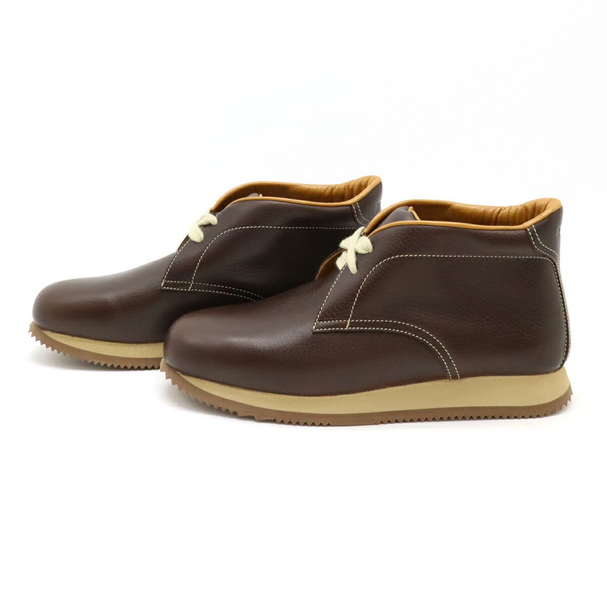 Hermes Hermes Hermes Chukka Boots Leather Boots Leather Shoes Size ONE SIZE - 2 Thumbnail
