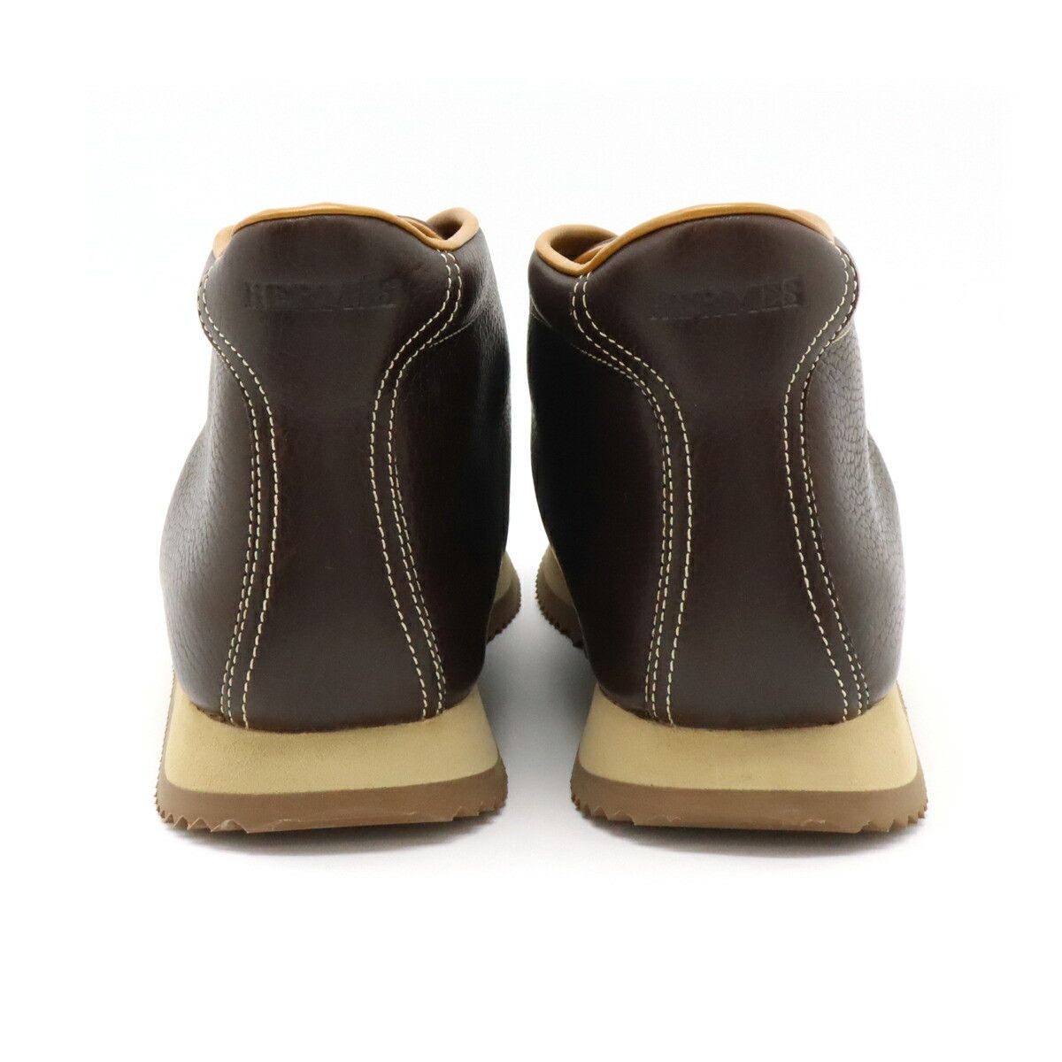 Hermes Hermes Hermes Chukka Boots Leather Boots Leather Shoes Size ONE SIZE - 3 Thumbnail