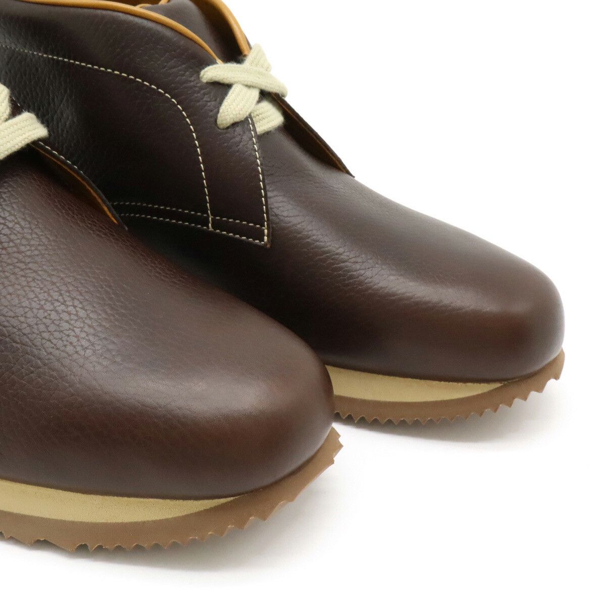 Hermes Hermes Hermes Chukka Boots Leather Boots Leather Shoes Size ONE SIZE - 5 Thumbnail