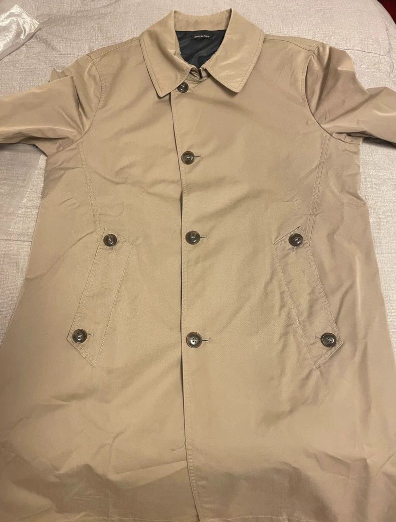Emporio Armani Giorgio Armani Classic Spring Autumn Overcoat Size US L / EU 52-54 / 3 - 2 Thumbnail