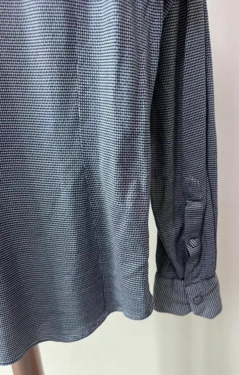 Emporio Armani Giorgio Armani Long Sleeve Men's Shirt Size US M / EU 48-50 / 2 - 6 Thumbnail