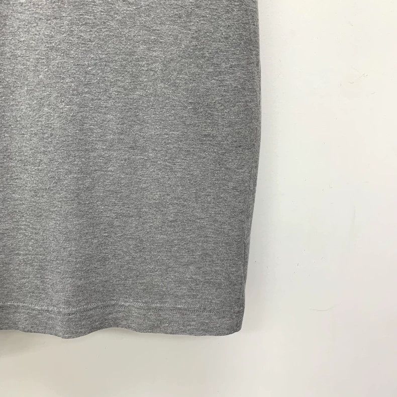 Dolce & Gabbana Dolce&Gabbana Gray Cotton V-Neck T-Shirt Size US L / EU 52-54 / 3 - 4 Thumbnail