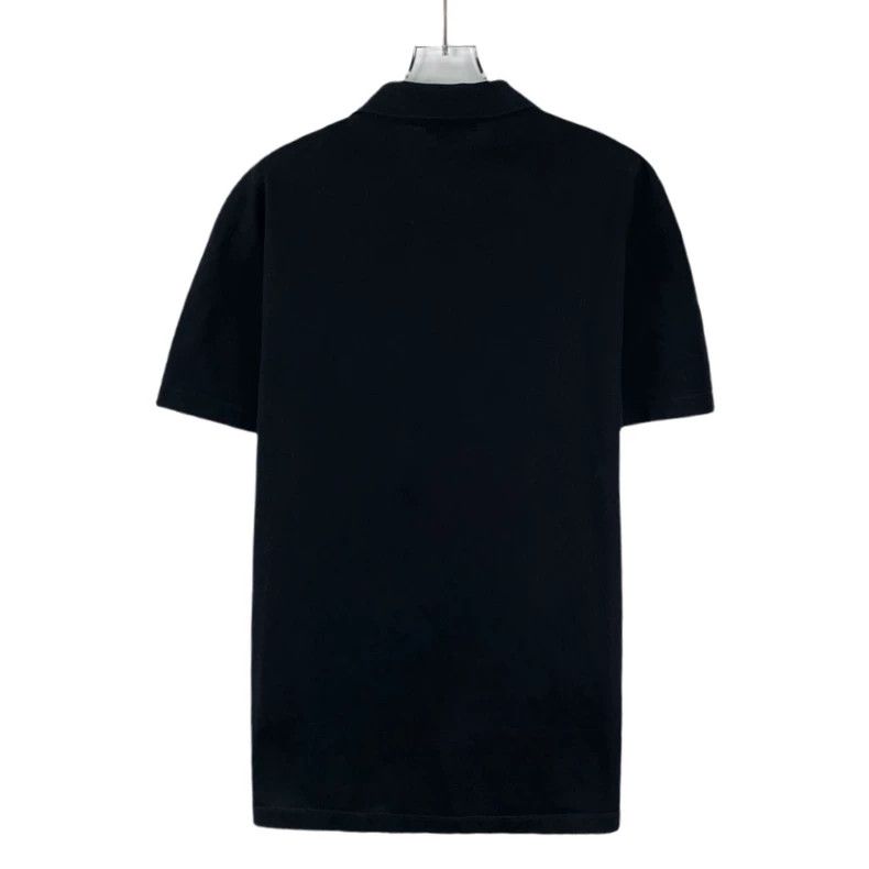 Versace Versace Black Medusa Embroidered Polo Shirt Size US M / EU 48-50 / 2 - 2 Thumbnail