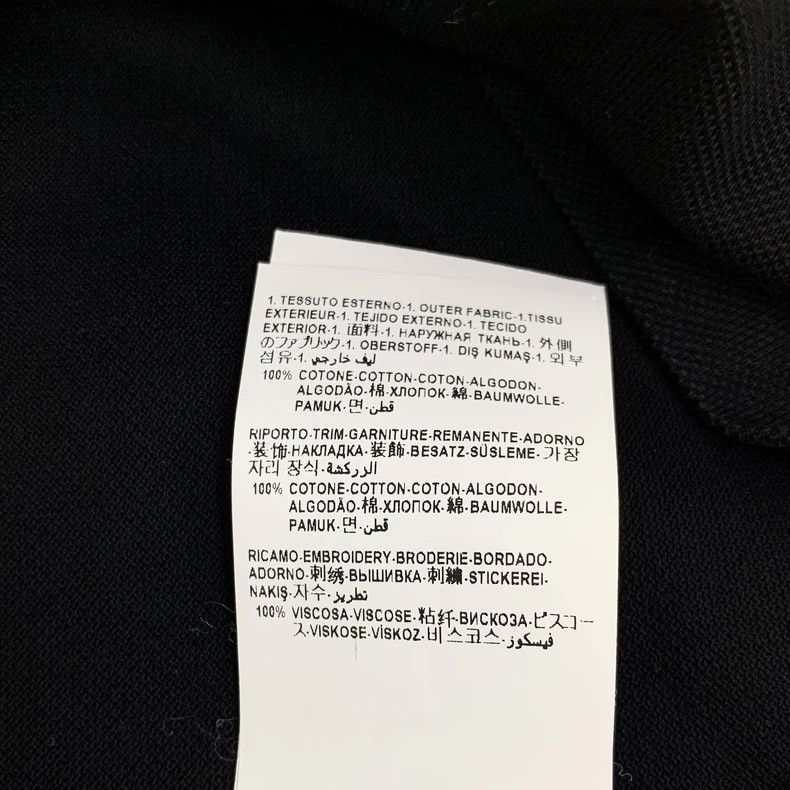 Versace Versace Black Medusa Embroidered Polo Shirt Size US M / EU 48-50 / 2 - 7 Thumbnail