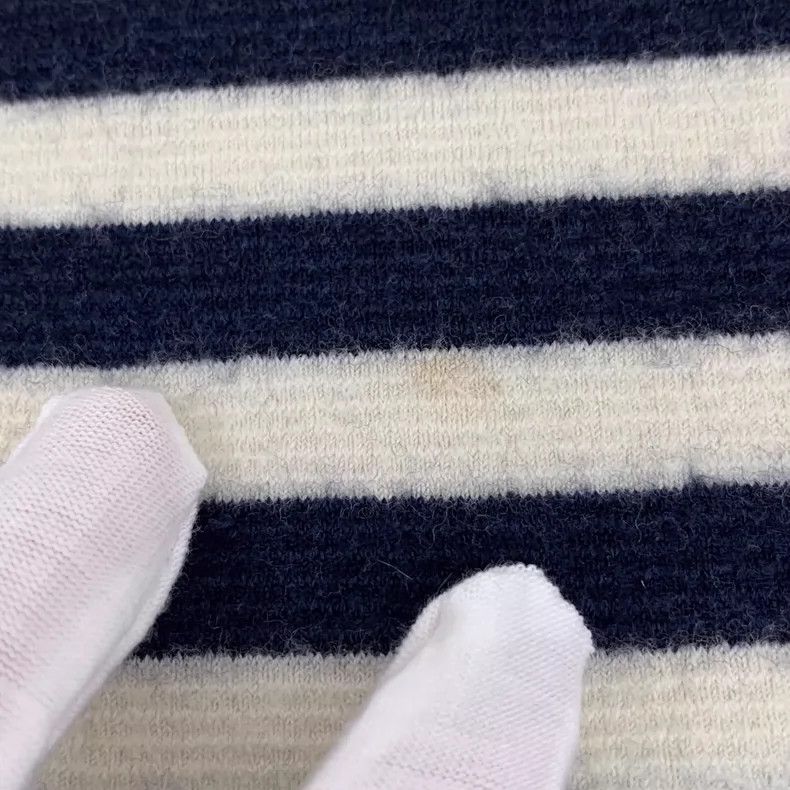Burberry Burberry Striped Wool Long Sleeve Knit Sweater Size US M / EU 48-50 / 2 - 8 Thumbnail