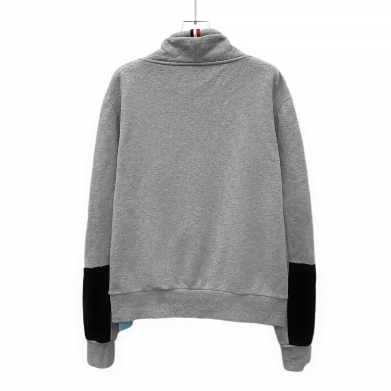 Moncler Gray High Neck Drawstring Long Sleeve Hoodie Size US M / EU 48-50 / 2 - 2 Thumbnail