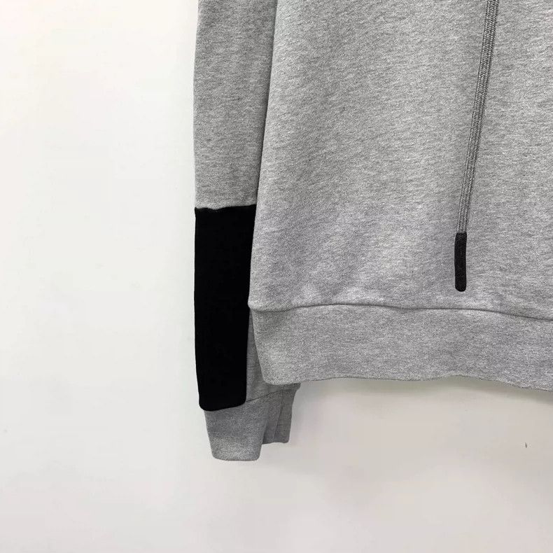 Moncler Gray High Neck Drawstring Long Sleeve Hoodie Size US M / EU 48-50 / 2 - 4 Thumbnail