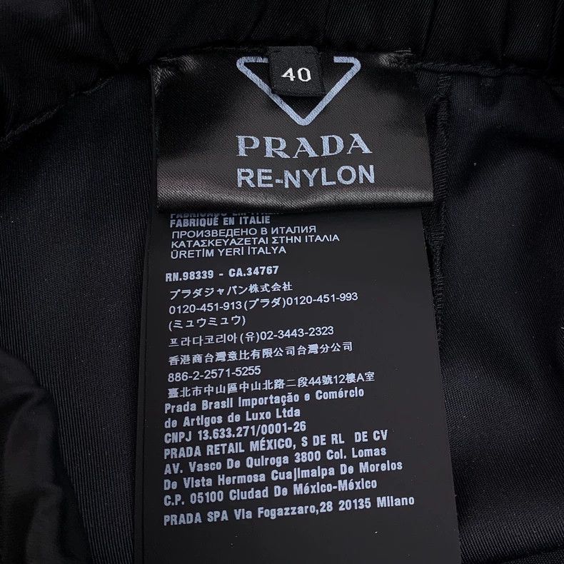 Prada Prada Black Casual Pants with Drawstring Size US 40 / EU 56 - 7 Thumbnail