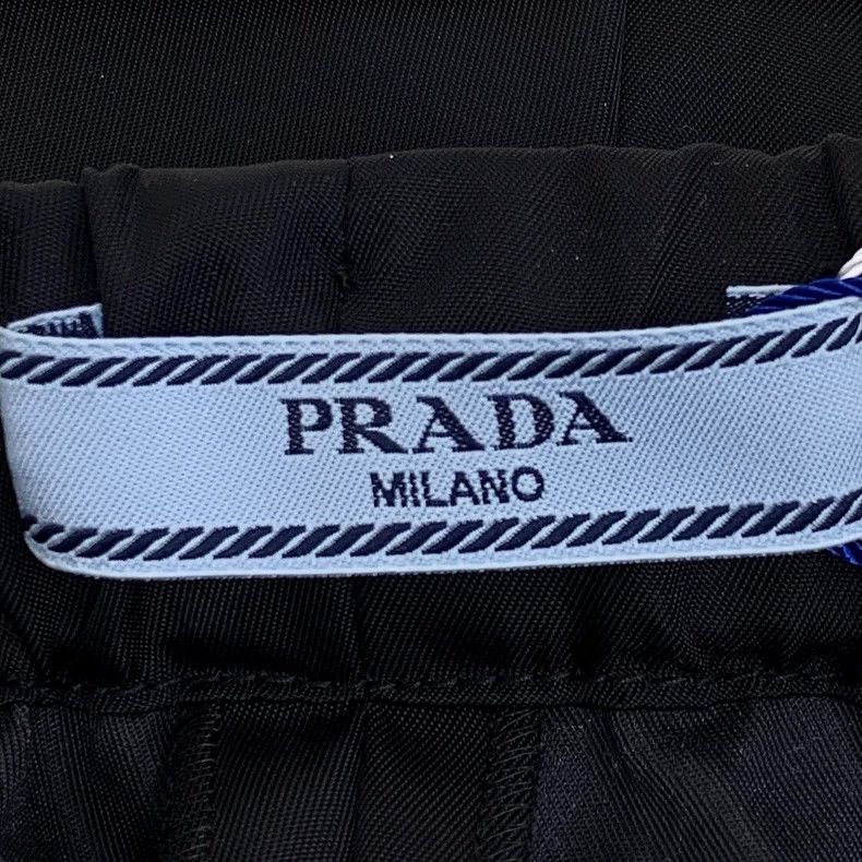 Prada Prada Black Casual Pants with Drawstring Size US 40 / EU 56 - 6 Thumbnail