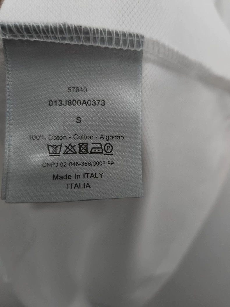 Dior DIOR CD Embroidered Short Sleeve Polo Size US S / EU 44-46 / 1 - 5 Thumbnail