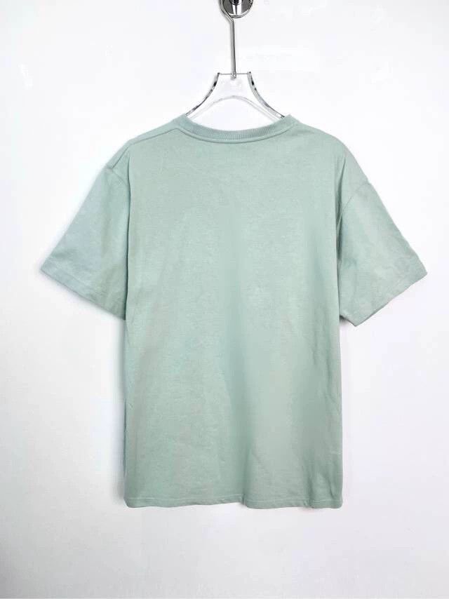 Dior Dior Logo Embroidered Mint Green T-Shirt Size US L / EU 52-54 / 3 - 2 Thumbnail