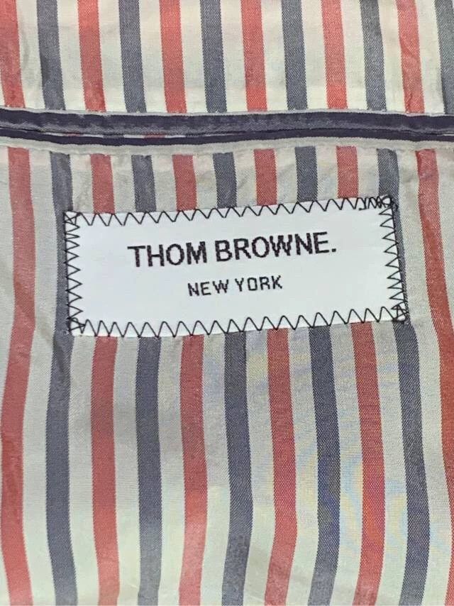 Thom Browne Thom Browne Black Wool Suit with Trim Size US XS / EU 42 / 0 - 5 Thumbnail