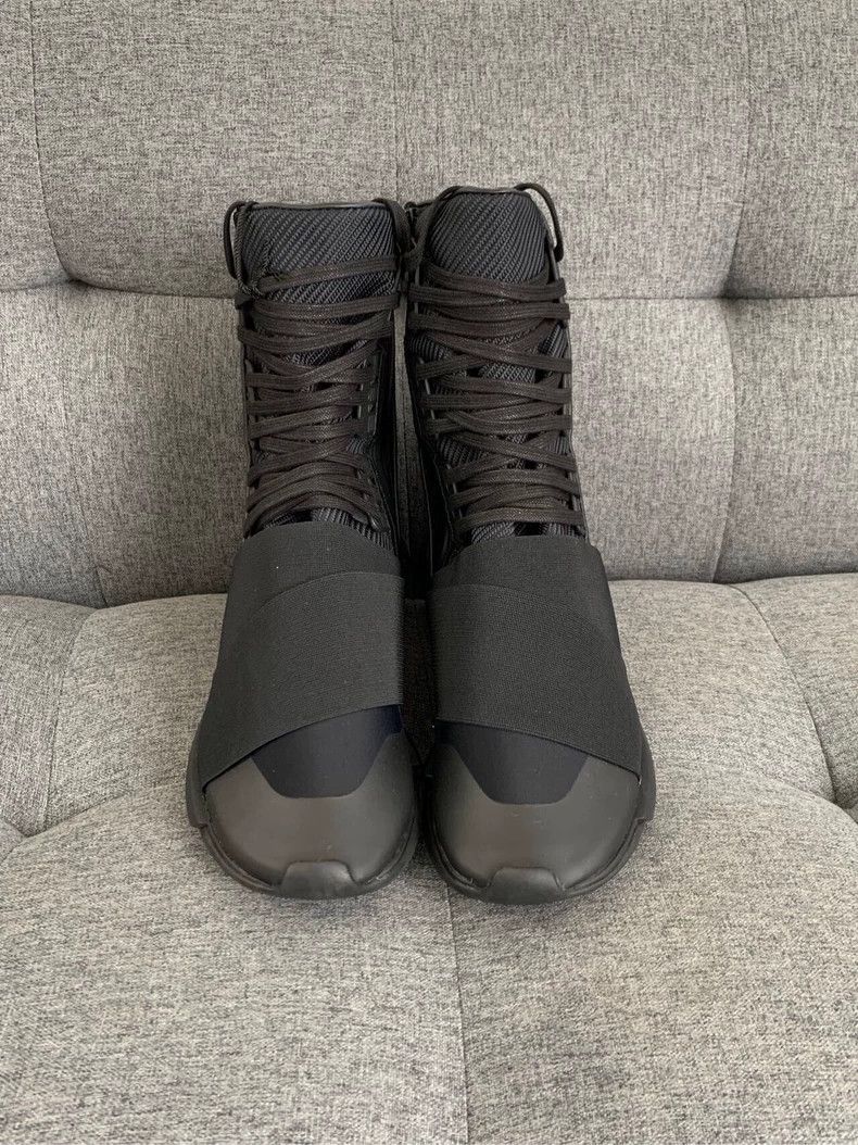 Y-3 Y-3 Qasa Black High Top Boots Size US 10.5 / EU 43-44 - 3 Thumbnail