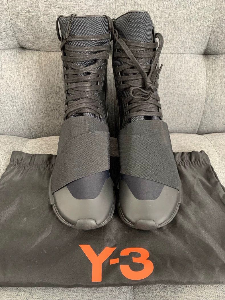 Y-3 Y-3 Qasa Black High Top Boots Size US 10.5 / EU 43-44 - 8 Thumbnail