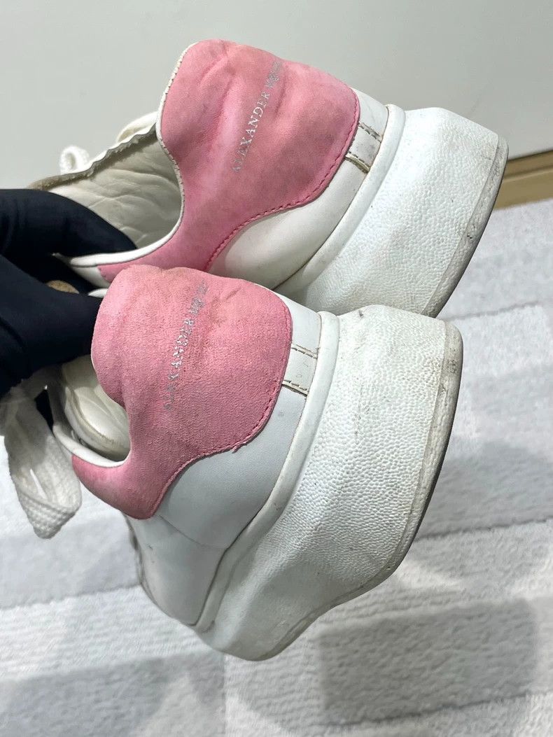 Alexander McQueen Alexander McQueen Thick Sole White Sneakers Size US 8.5 / EU 41-42 - 3 Thumbnail