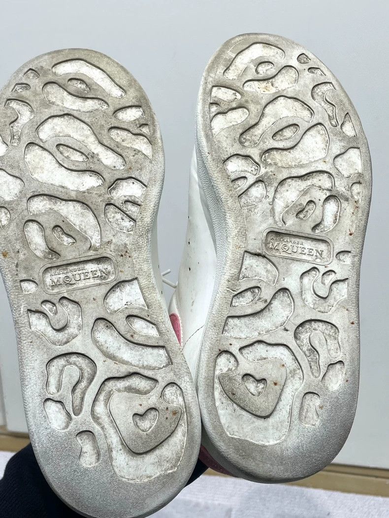 Alexander McQueen Alexander McQueen Thick Sole White Sneakers Size US 8.5 / EU 41-42 - 6 Thumbnail