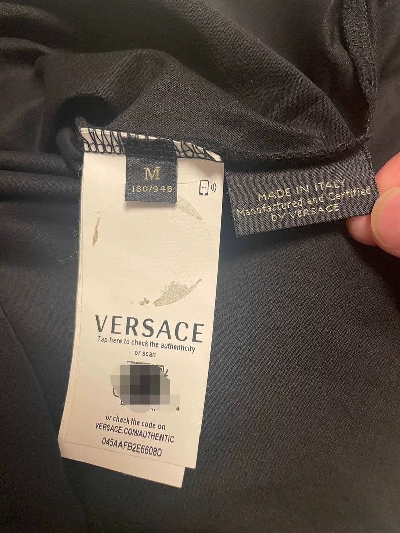 Versace Versace Medusa T-Shirt Unisex Black Size US M / EU 48-50 / 2 - 5 Thumbnail