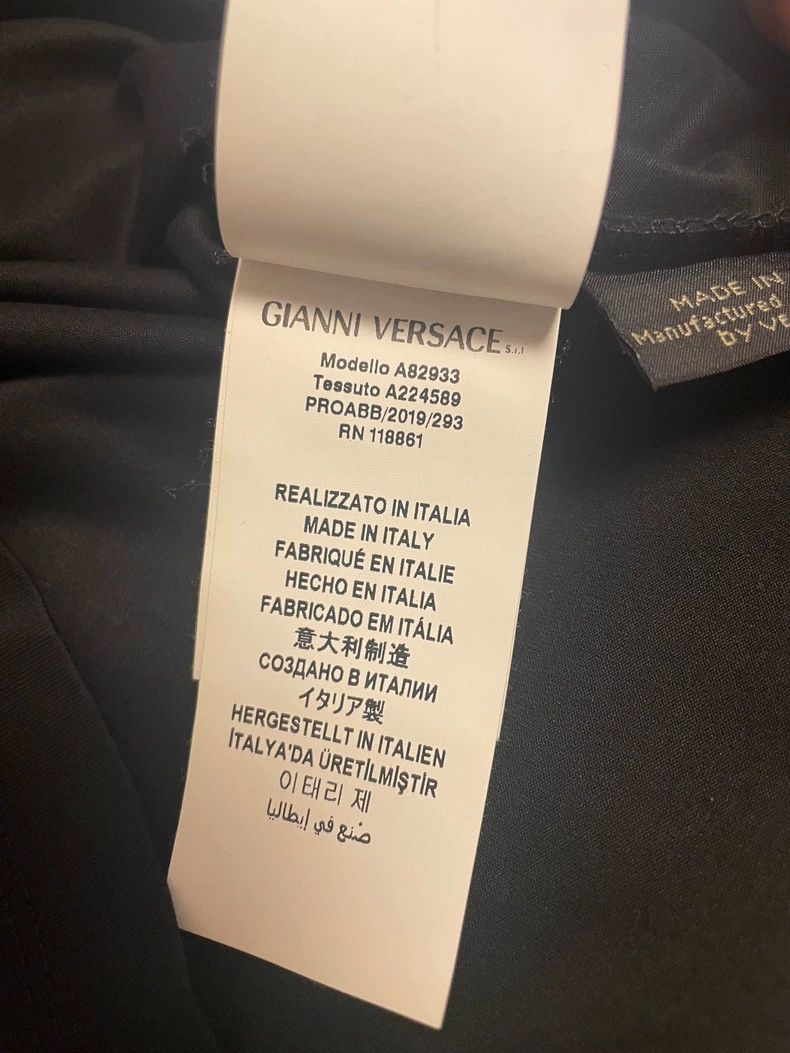 Versace Versace Medusa T-Shirt Unisex Black Size US M / EU 48-50 / 2 - 6 Thumbnail