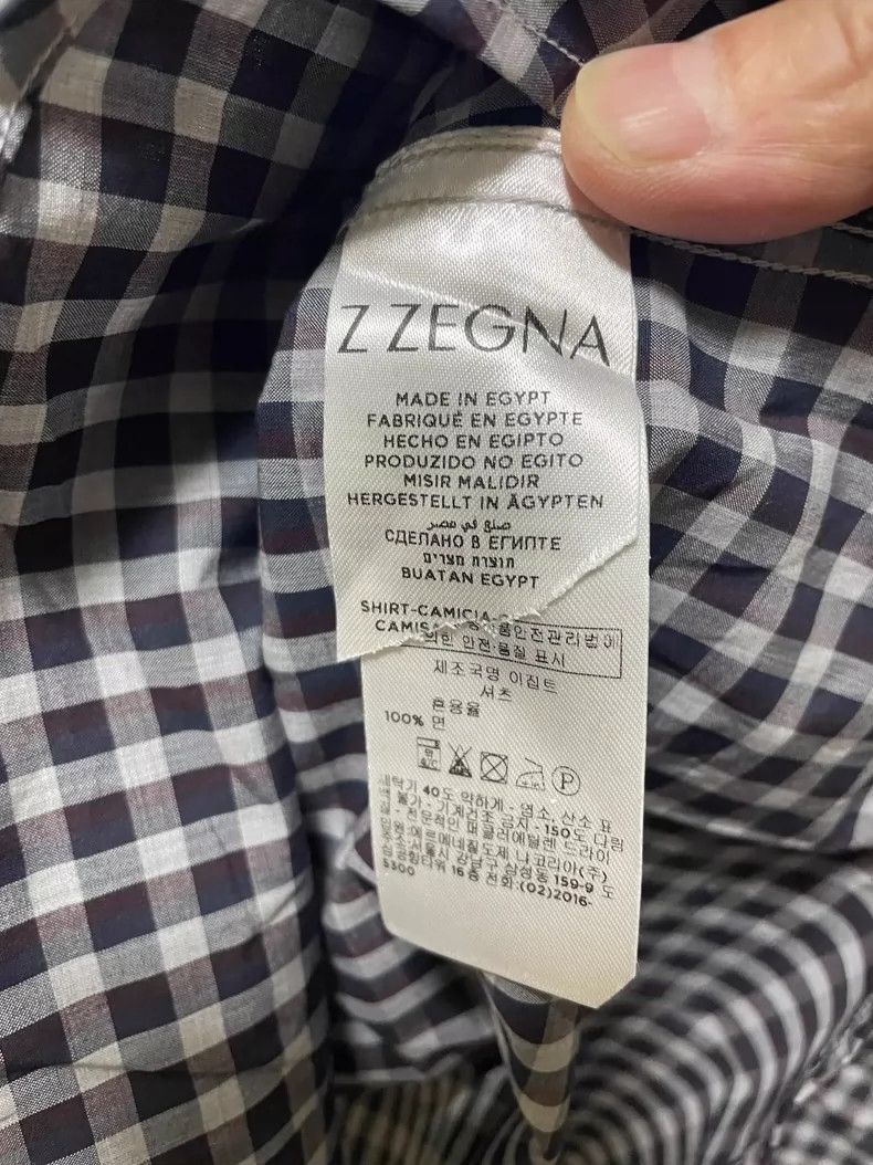 Ermenegildo Zegna Ermenegildo Zegna Men's Long Sleeve Casual Shirt Size US M / EU 48-50 / 2 - 7 Thumbnail