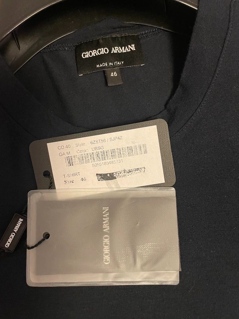 Emporio Armani Giorgio Armani Short Sleeve T-Shirt Size US M / EU 48-50 / 2 - 5 Thumbnail