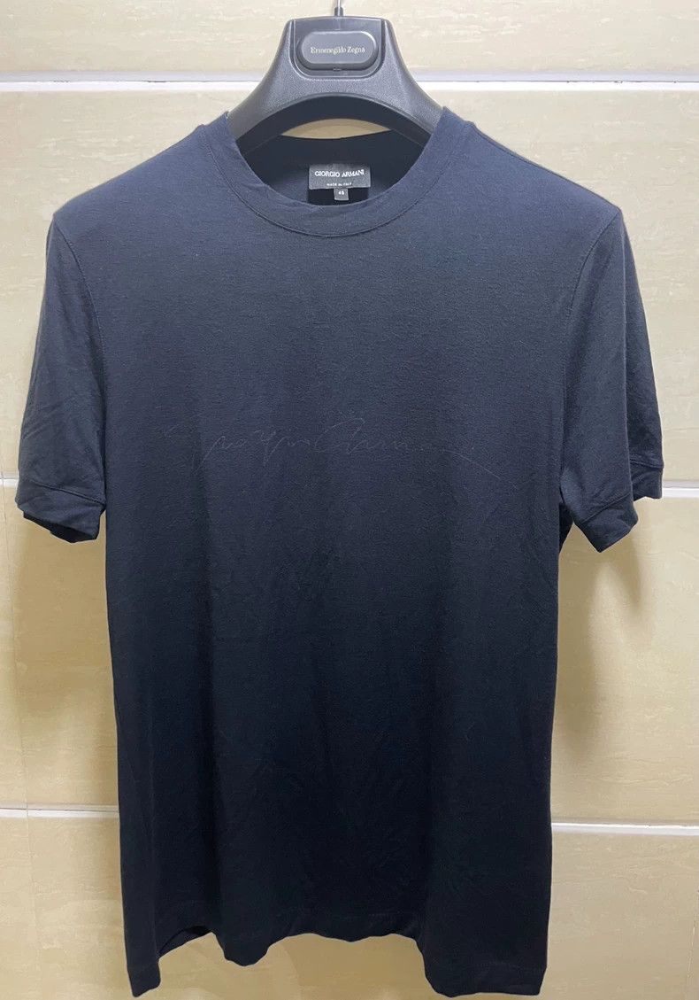 Emporio Armani Giorgio Armani Short Sleeve T-Shirt Size US M / EU 48-50 / 2 - 2 Thumbnail