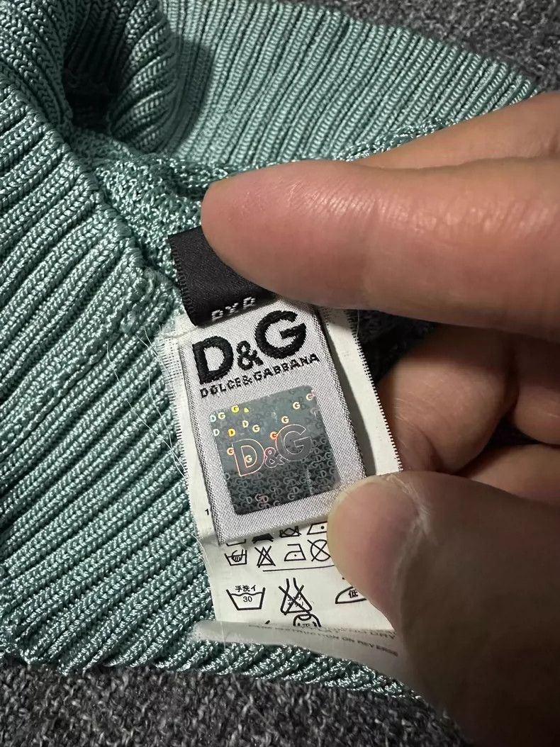 Dolce & Gabbana Dolce&Gabbana Light Gray Knitted Sweater Size US L / EU 52-54 / 3 - 7 Thumbnail