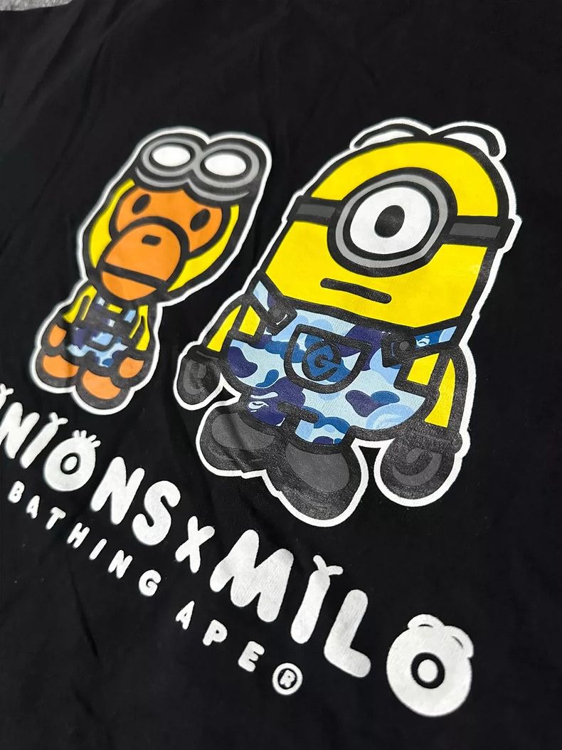 Bape Bape Minions Collaboration Short Sleeve T-Shirt Size US M / EU 48-50 / 2 - 4 Thumbnail
