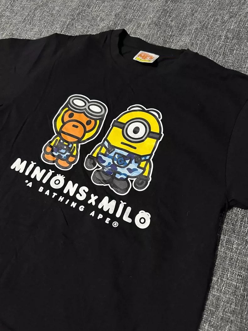Bape Bape Minions Collaboration Short Sleeve T-Shirt Size US M / EU 48-50 / 2 - 2 Thumbnail