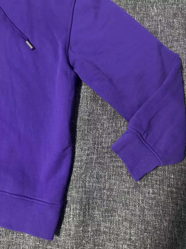 Acne Studios Acne Studios Purple Hooded Sweatshirt Size US L / EU 52-54 / 3 - 5 Thumbnail