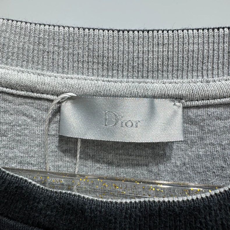 Dior Dior Two-Tone Logo Hoodie Size L Size US L / EU 52-54 / 3 - 4 Thumbnail
