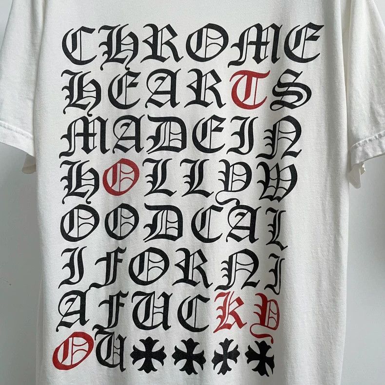Chrome Hearts Chrome Hearts White Short Sleeve T-Shirt Size US M / EU 48-50 / 2 - 4 Thumbnail