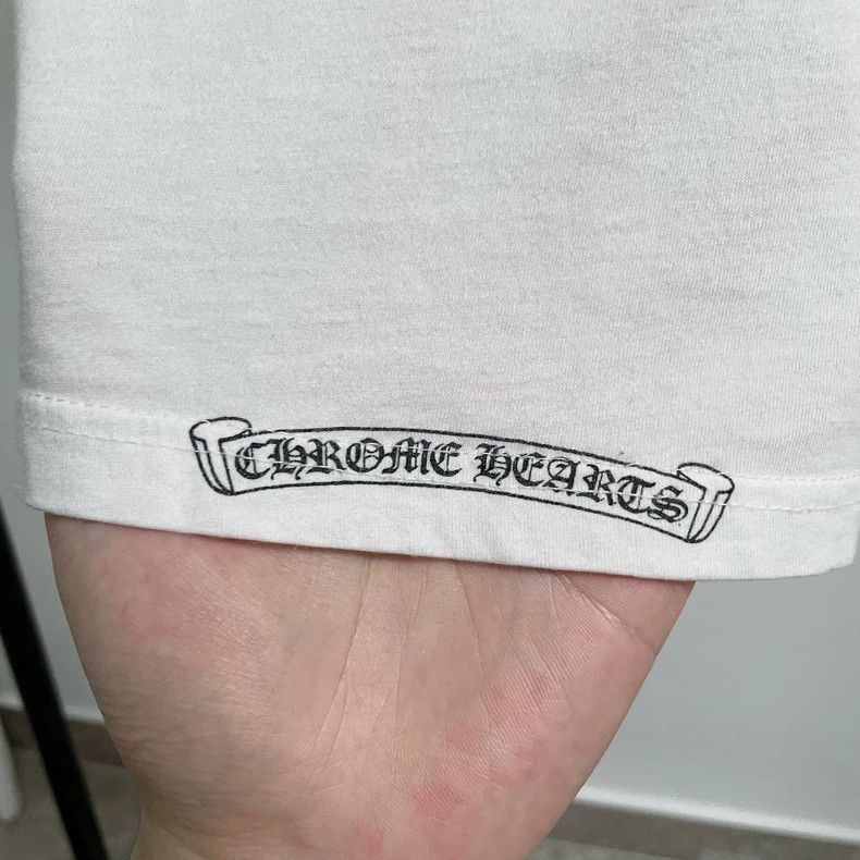 Chrome Hearts Chrome Hearts White Short Sleeve T-Shirt Size US M / EU 48-50 / 2 - 5 Thumbnail