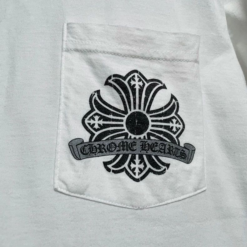 Chrome Hearts Chrome Hearts White Short Sleeve T-shirt Size US S / EU 44-46 / 1 - 3 Thumbnail