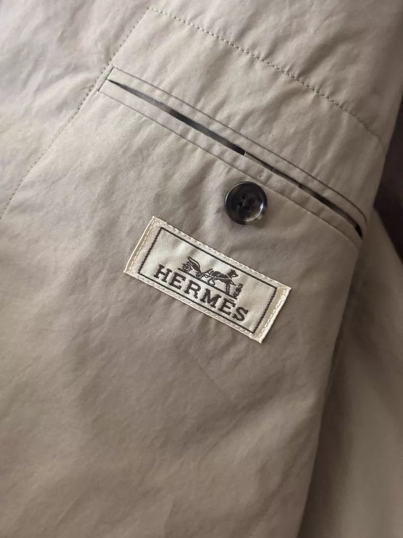 Hermes Hermes Men's Casual Blazer in Elephant Gray Size US L / EU 52-54 / 3 - 6 Thumbnail