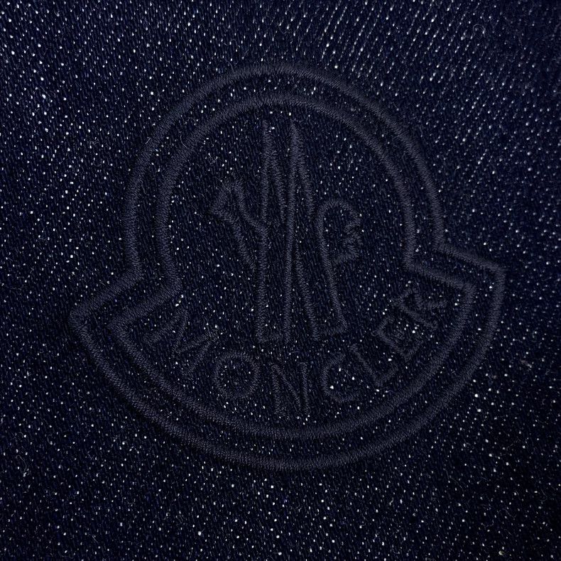 Moncler Moncler Alathfar Series Blue Denim Jacket Size US L / EU 52-54 / 3 - 5 Thumbnail