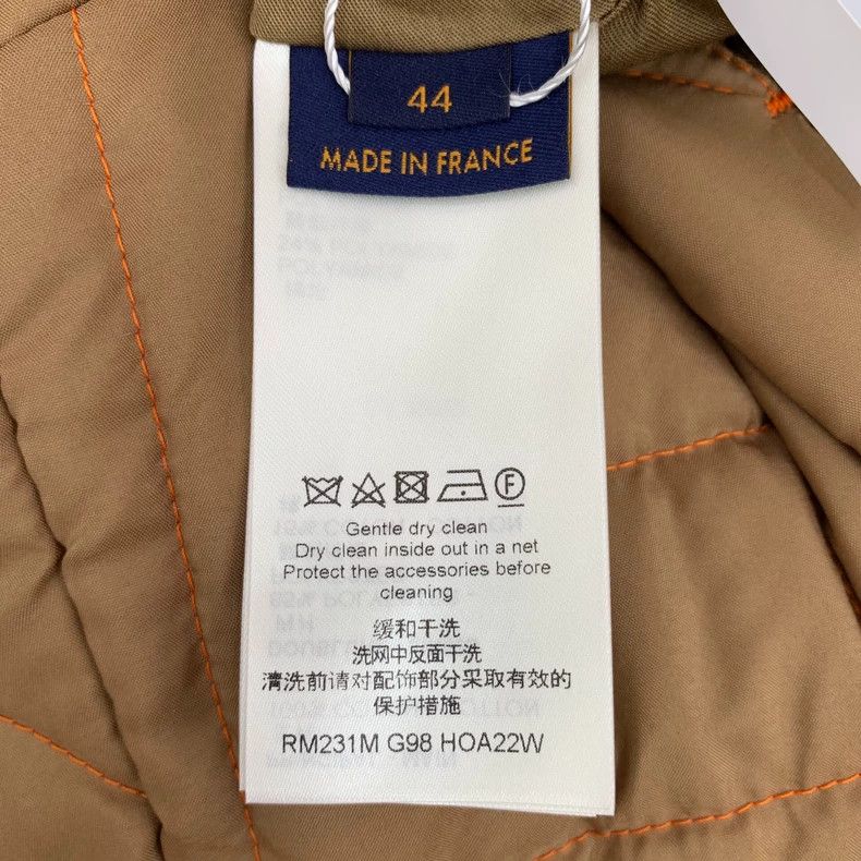 Louis Vuitton Color Block Hooded Jacket