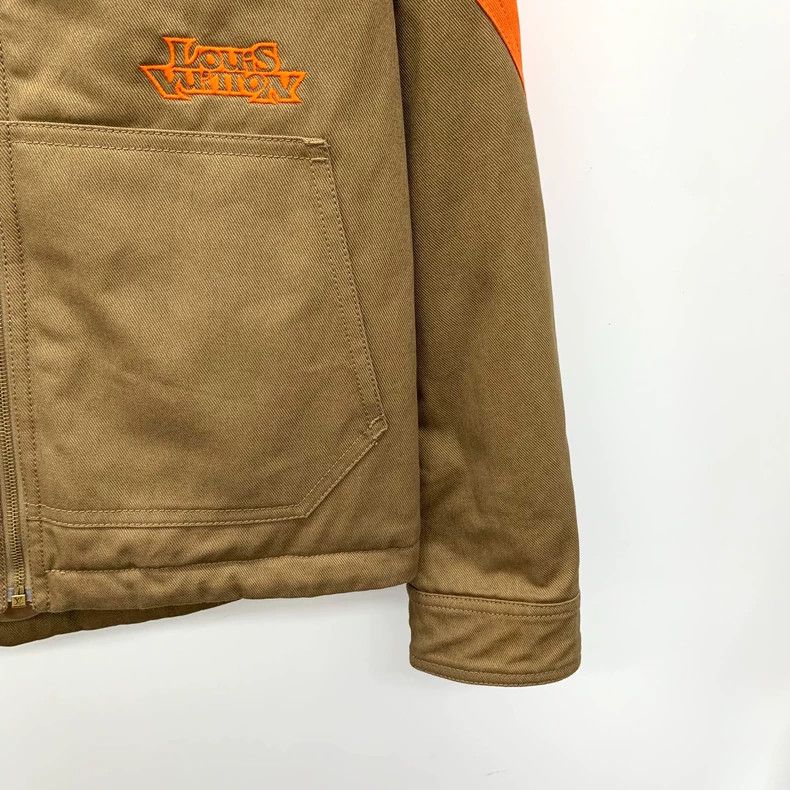 Louis Vuitton Color Block Hooded Jacket