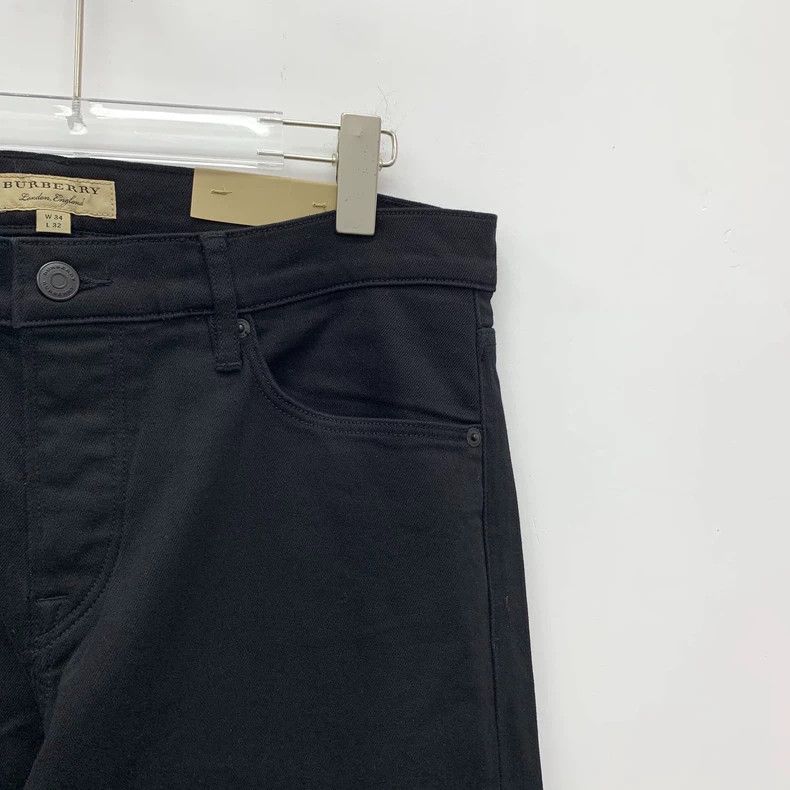 Burberry Burberry Black Cotton Casual Denim Pants Size 32 Size US 32 / EU 48 - 3 Thumbnail