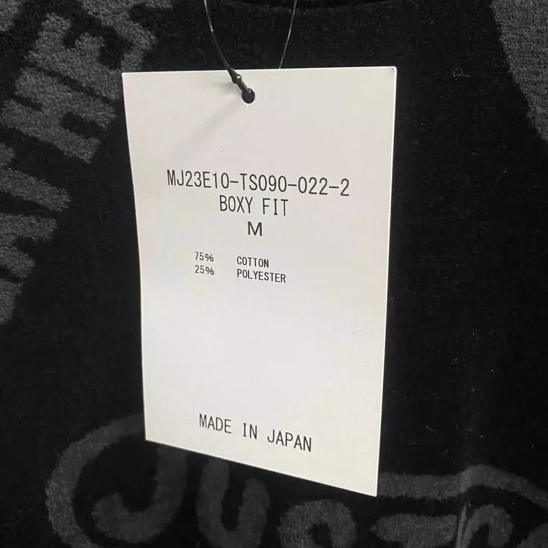 Japanese Brand Black Velvet Skull Logo Short Sleeve T-Shirt Size US M / EU 48-50 / 2 - 6 Thumbnail
