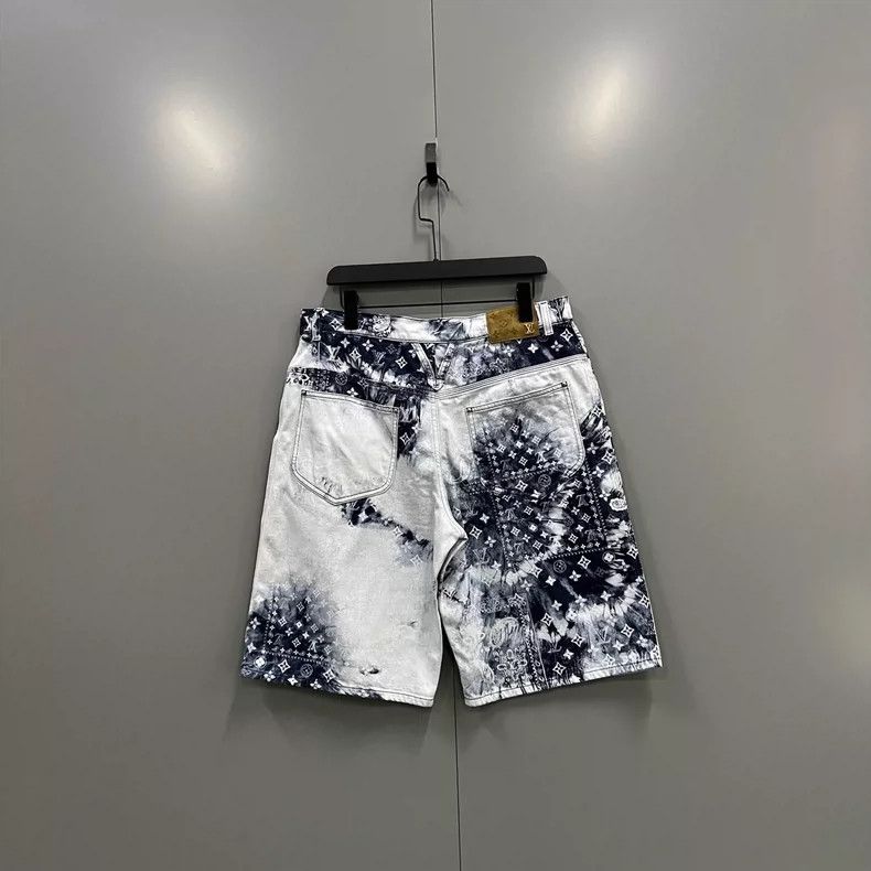 Louis Vuitton Louis Vuitton Tie-Dye Print Flower Shorts Size US 34 / EU 50 - 2 Thumbnail
