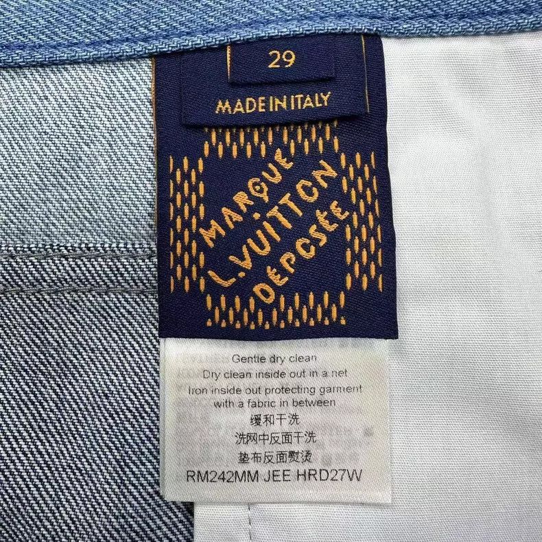 Louis Vuitton Louis Vuitton Denim Shorts Size 29 Size US 29 - 4 Thumbnail