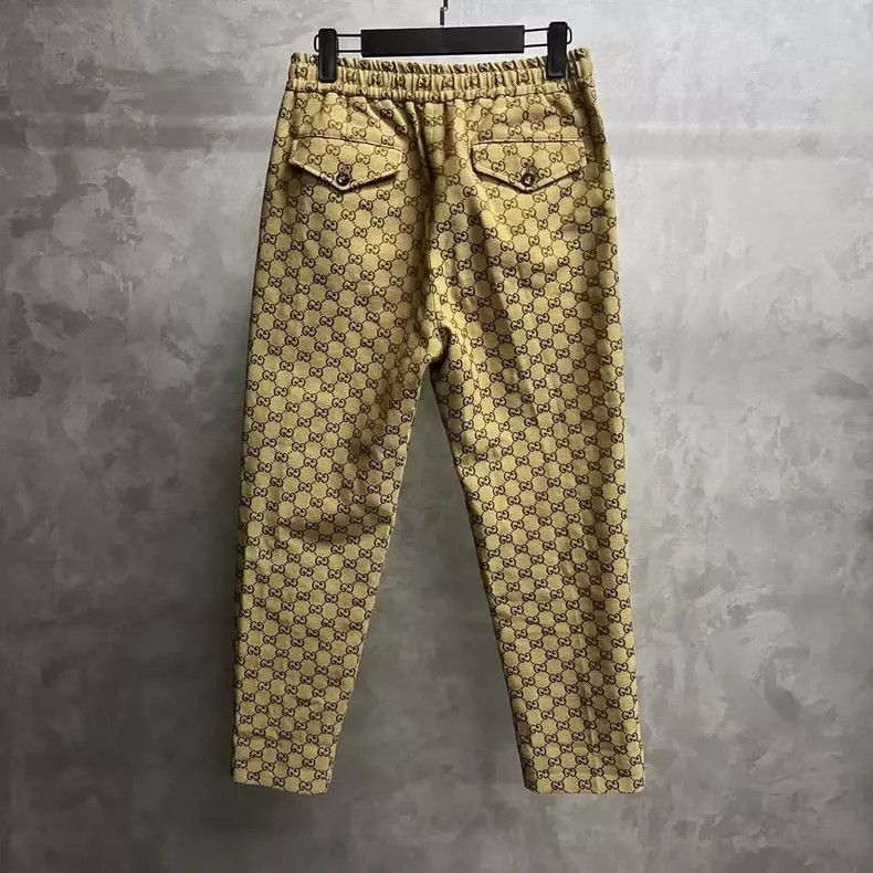 Gucci Gucci Camel Print Casual Pants Size 44 Size US 44 / EU 60 - 2 Thumbnail