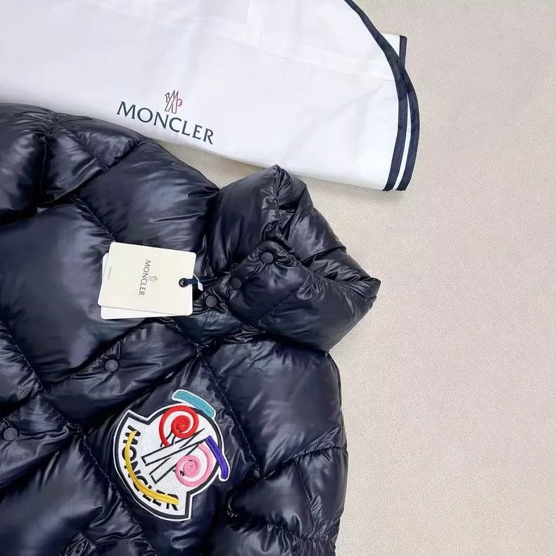 Moncler Moncler Embroidered Logo Down Jacket Size 2 Size US M / EU 48-50 / 2 - 3 Thumbnail