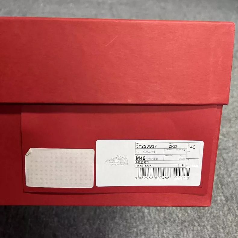 Valentino Valentino Low-Top Leather Sneakers in Dark Blue Size US 9 / EU 42 - 6 Thumbnail