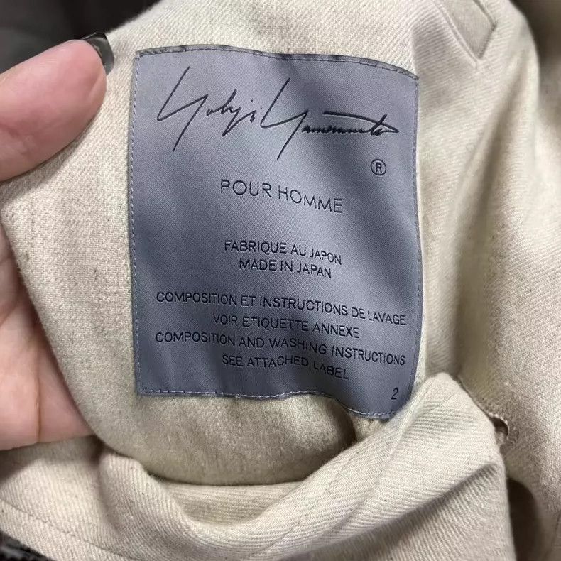 Yohji Yamamoto Yohji Yamamoto Patchwork Linen Blazer Jacket Size US S / EU 44-46 / 1 - 3 Thumbnail