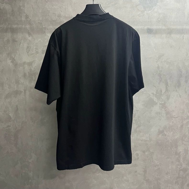 Balenciaga Balenciaga Black Logo Short Sleeve T-Shirt Size US XS / EU 42 / 0 - 5 Thumbnail