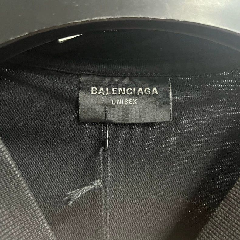 Balenciaga Balenciaga Black Logo Short Sleeve T-Shirt Size US XS / EU 42 / 0 - 2 Thumbnail
