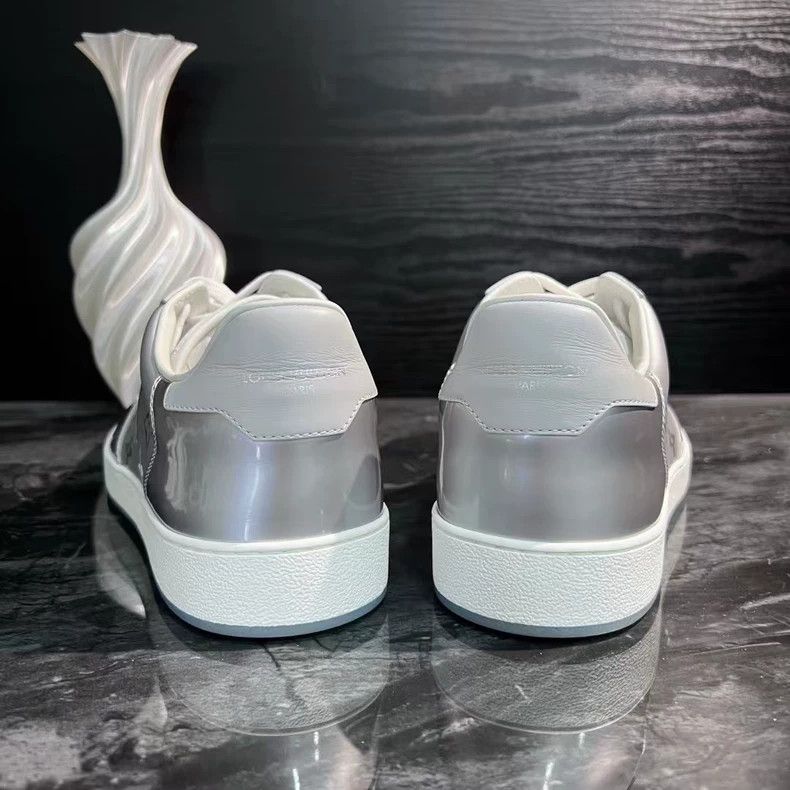Louis Vuitton Louis Vuitton Mirror Silver Low Top Sneakers Size US 9 / EU 42 - 4 Thumbnail