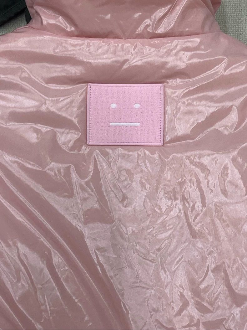 Acne Studios Acne Studios Pink Padded Jacket with Embroidery Size US XS / EU 42 / 0 - 3 Thumbnail