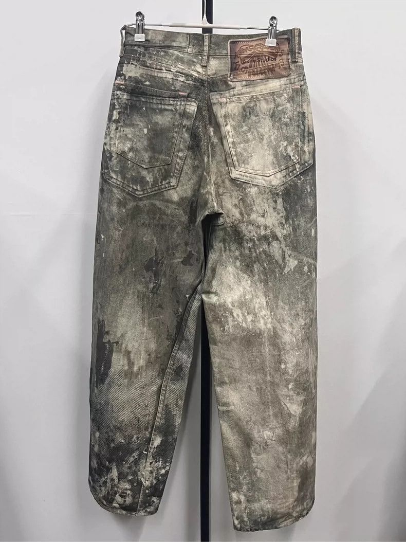 Acne Studios Acne Studios 3D Print Low Waist Pants Size US 42 / EU 58 - 2 Thumbnail